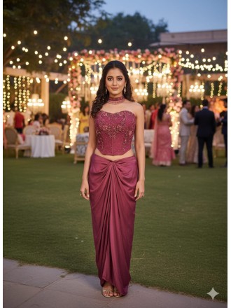 Yellow Viscose Designer Kurti