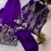 Puple Color Heavy Faux Georgette Silk Top-Bottom And Dupatta Set Fully Stitched Ready To Wear